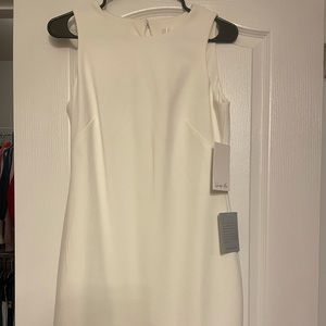 White Dress with gold Sequins